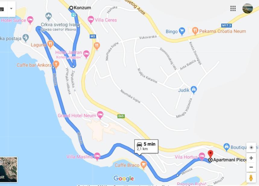 Villa Piccolotti Neum Εξωτερικό φωτογραφία
